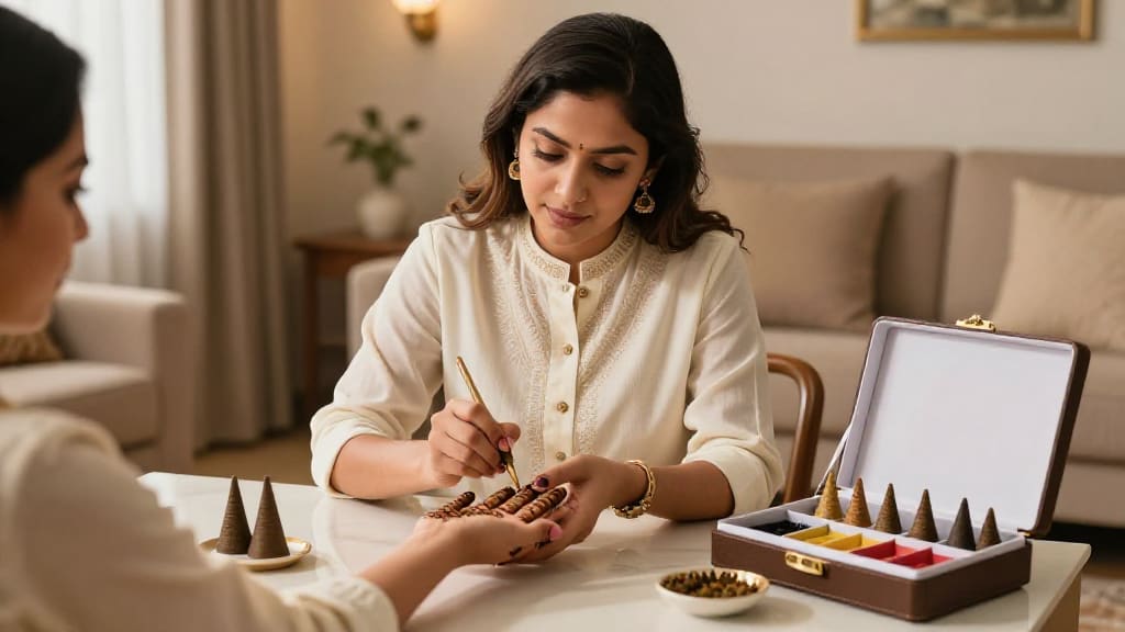Doorstep Mehndi Service