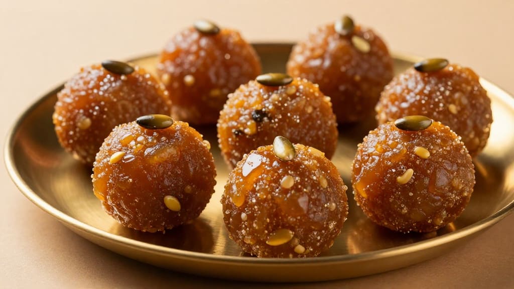 Edible Gum Laddu
