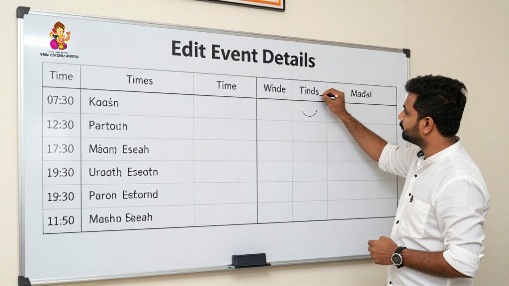 Edit Event Details