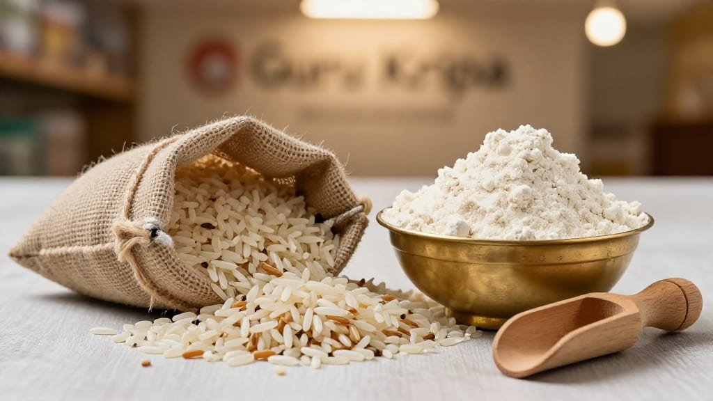 Rice & Wheat Flour