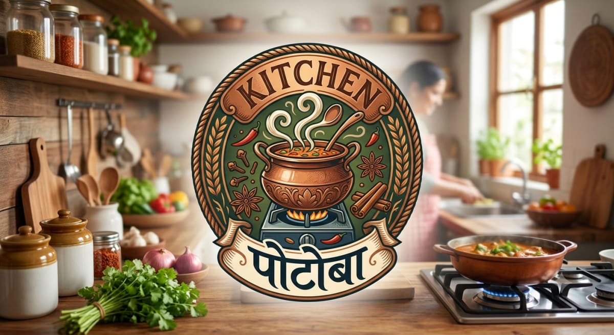 Kitchen पोटोबा Logo