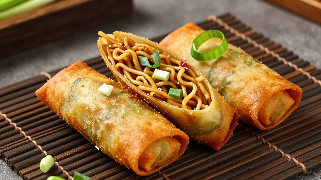 Noodles Spring Roll