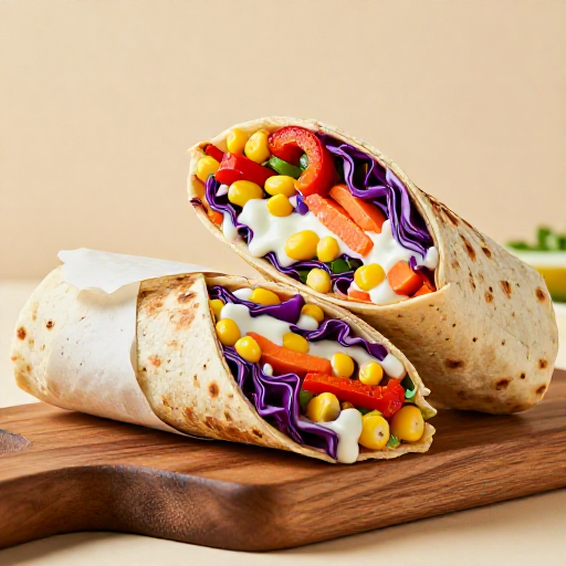 Mix Veg Wrap