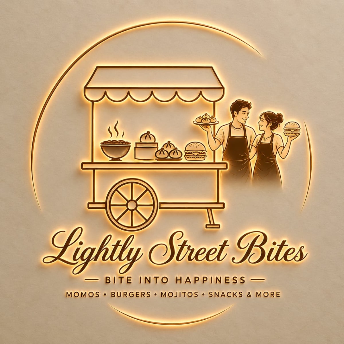 Lightly Street Bites Logo