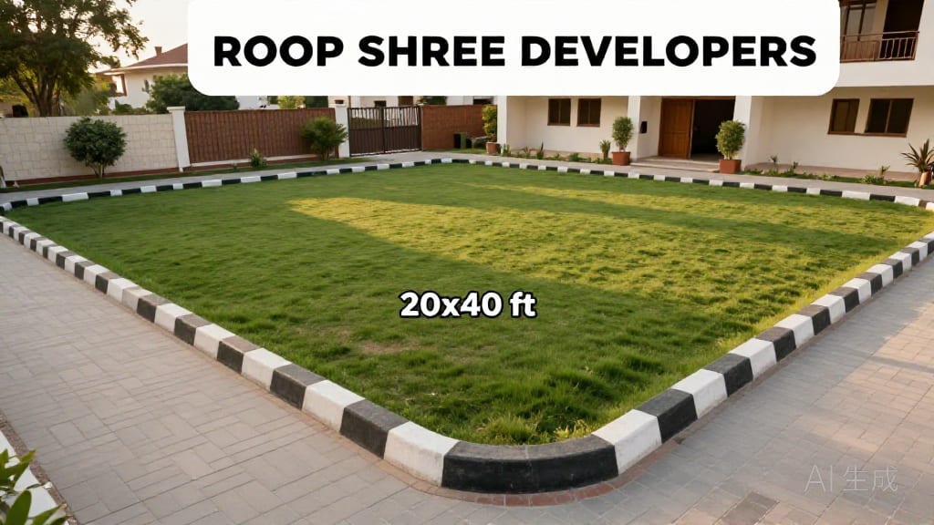 Plot Size 20x40 ft