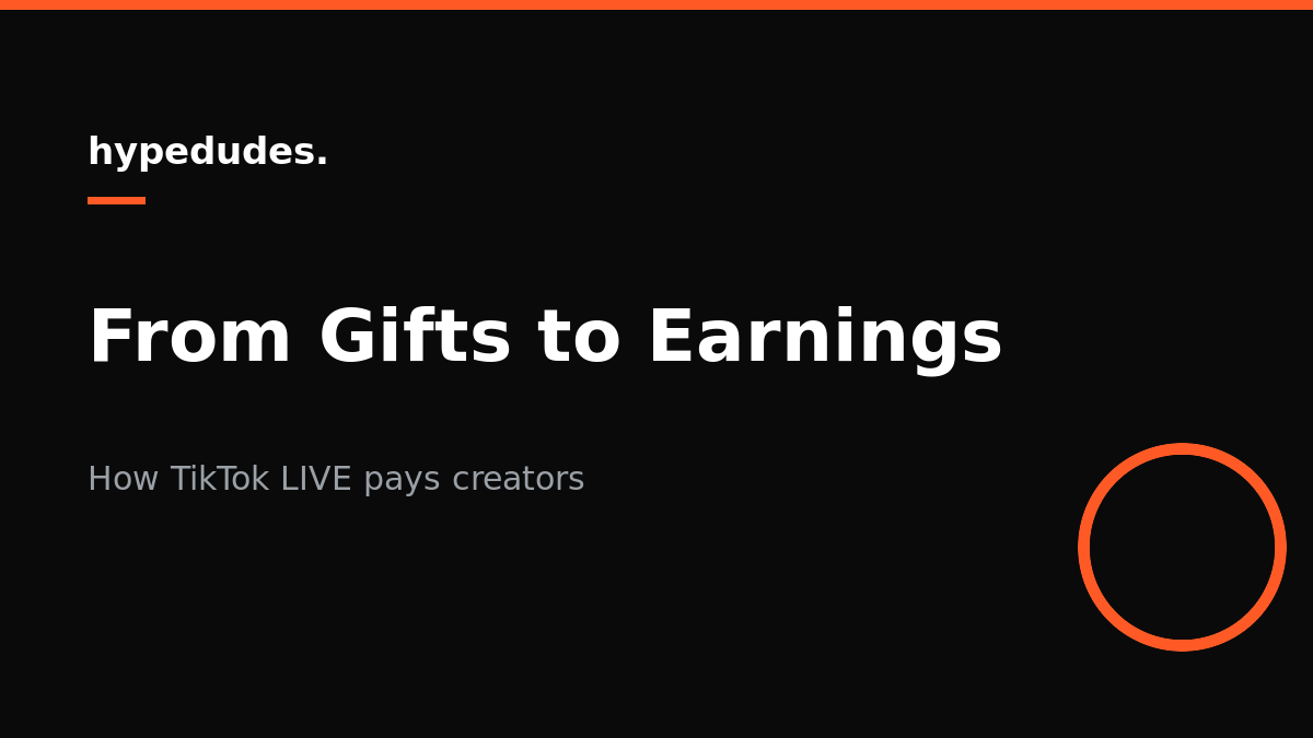 Virtual gifts on a TikTok LIVE converting into diamonds and flowing into a creator's wallet