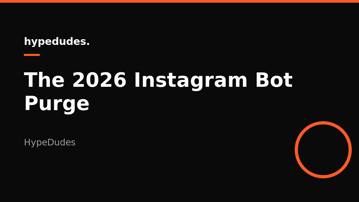 A phone screen showing an Instagram follower count ticking downward