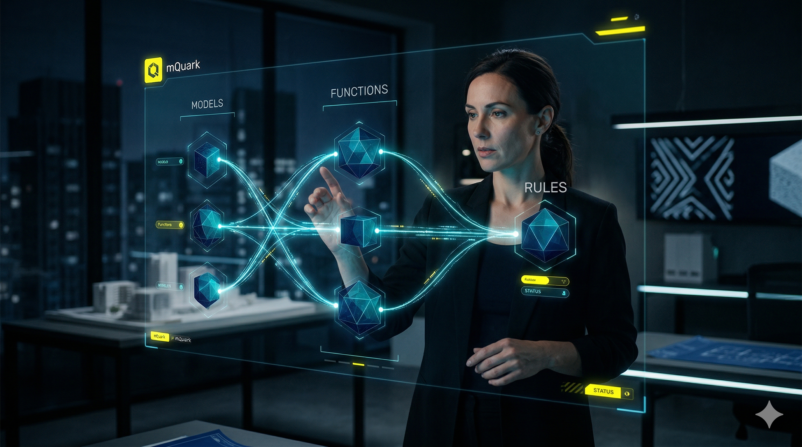 Introducing Gluon AI — the embedded assistant that handles the heavy lifting of data modeling, function drafting, and rule orchestration.