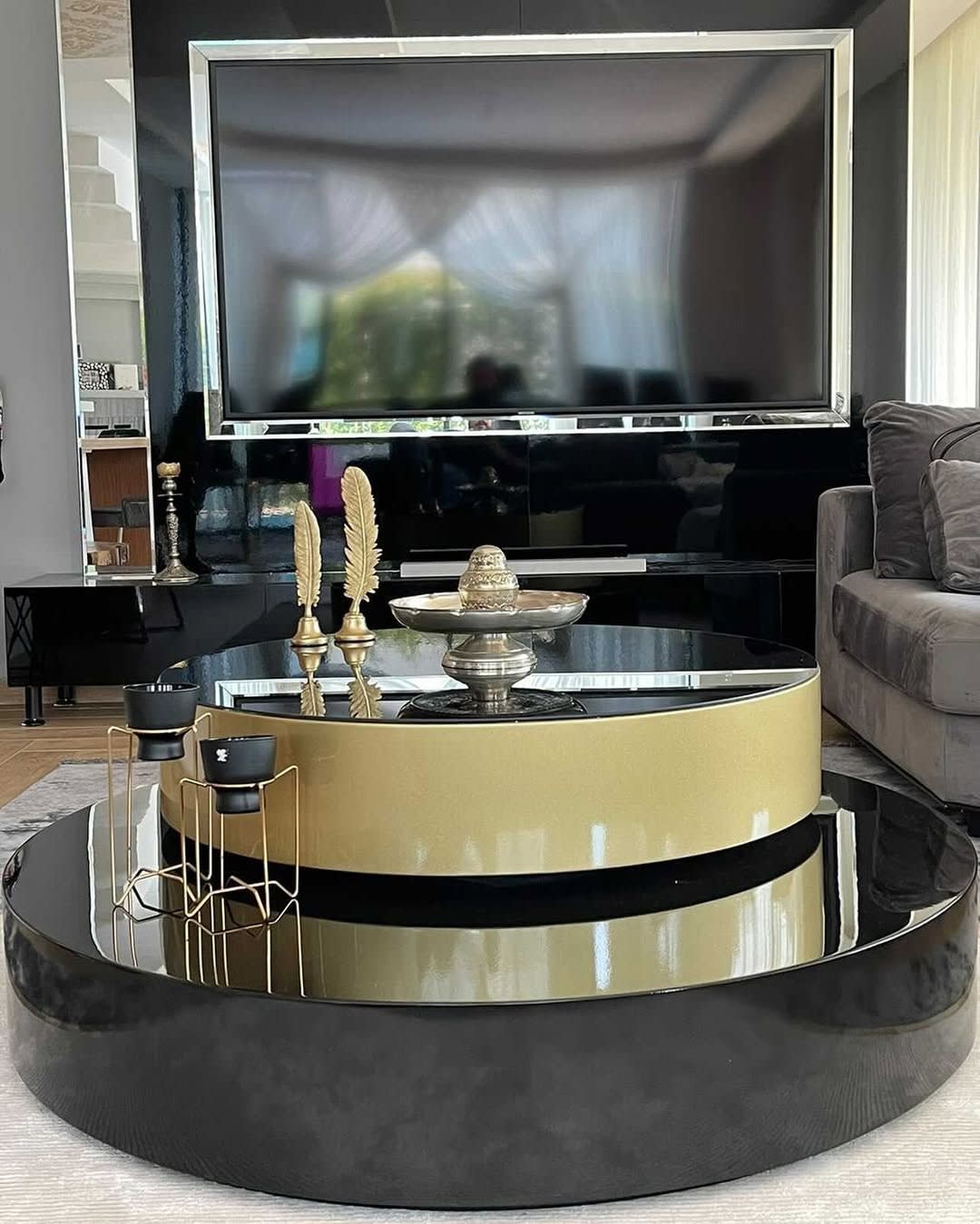 Minotti Black/Silver – detalj