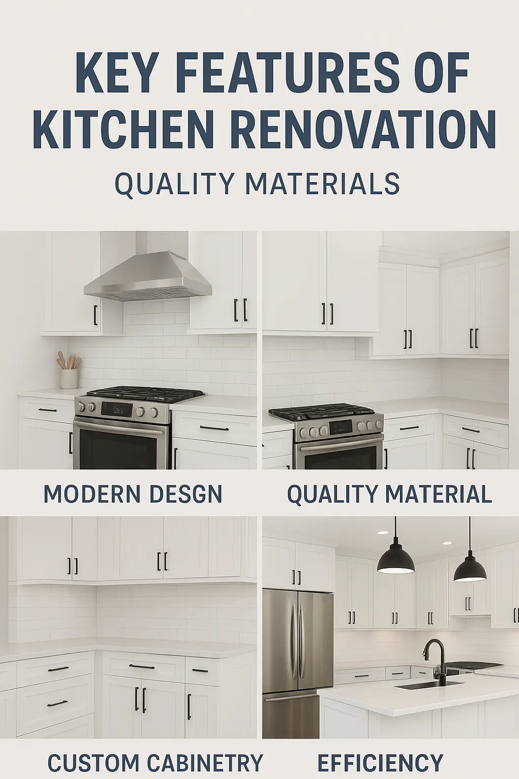 Key Features of Kitchen Renovation
