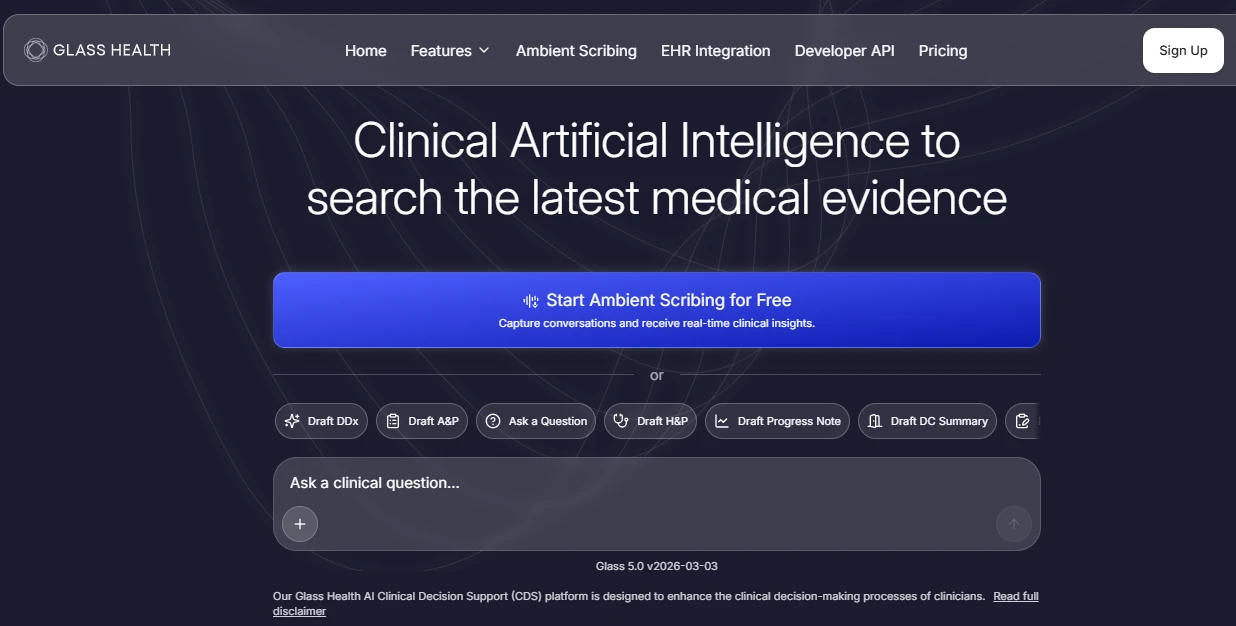 Glass Health Chat UI