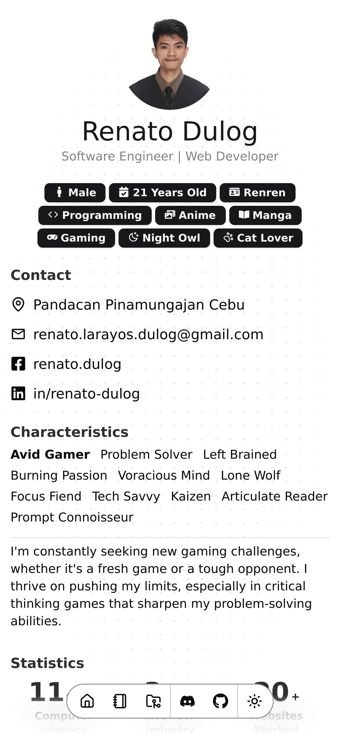 Mobile preview