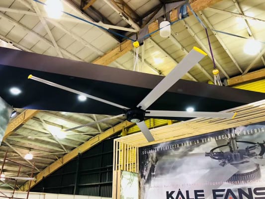 MỘT SỐ LƯU Ý KHI SỬ DỤNG QUẠT TRẦN CÔNG NGHIỆP HVLS 3 Hội chợ
