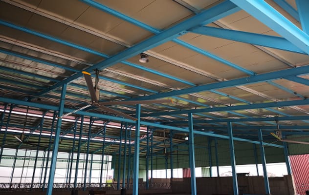 Quạt trần công nghiệp Eurus II 6,1 m 15 Quạt trần công nghiệp Eurus II 6,1 m 15