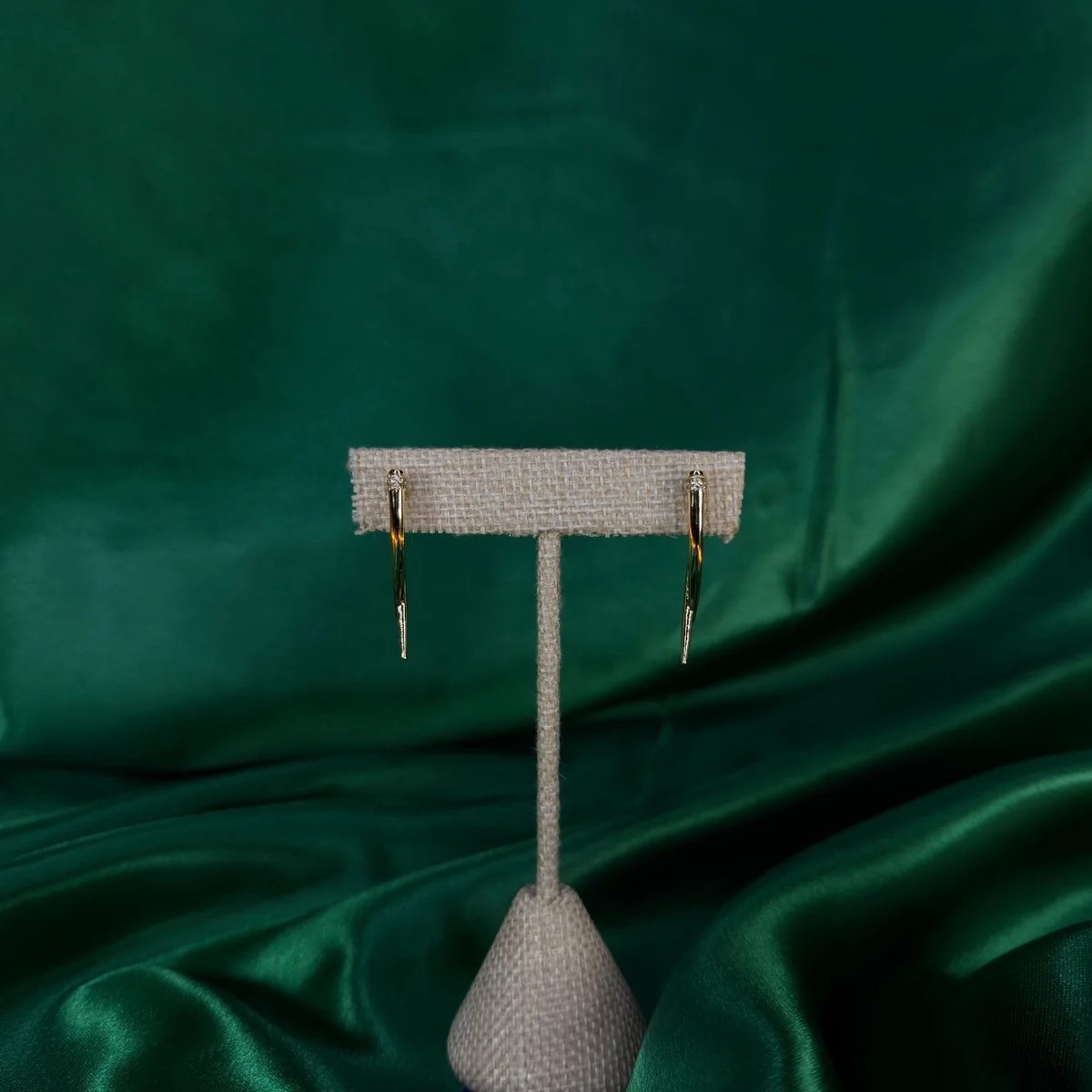 Arracadas con Baño de Chapa de Oro 18k — vista 4