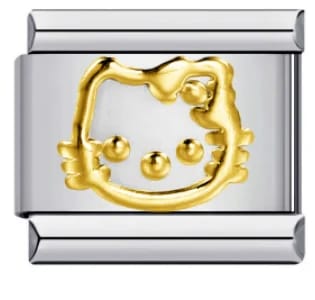 Charm Italiano Hello Kitty Plateado — vista 2