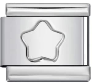 Charm Italiano Estrella Plateado — vista 2