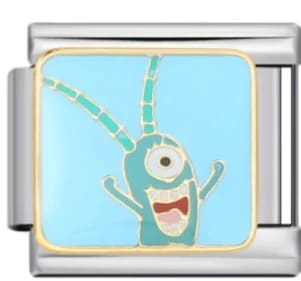 Charm Italiano Plankton Plateado — vista 2