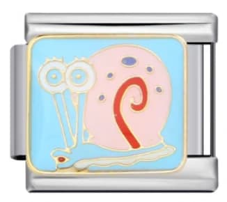 Charm Italiano Gary El Caracol Plateado — vista 2