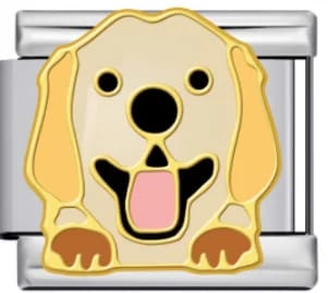 Charm Italiano Perrito Dorado — vista 2
