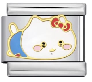 Charm Italiano Hello Kitty Plateado — vista 2