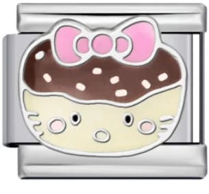 Charm Italiano Hello Kitty Cupcake Plateado — vista 2