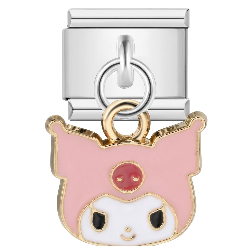 Charm Italiano My Melody Colgante Plateado