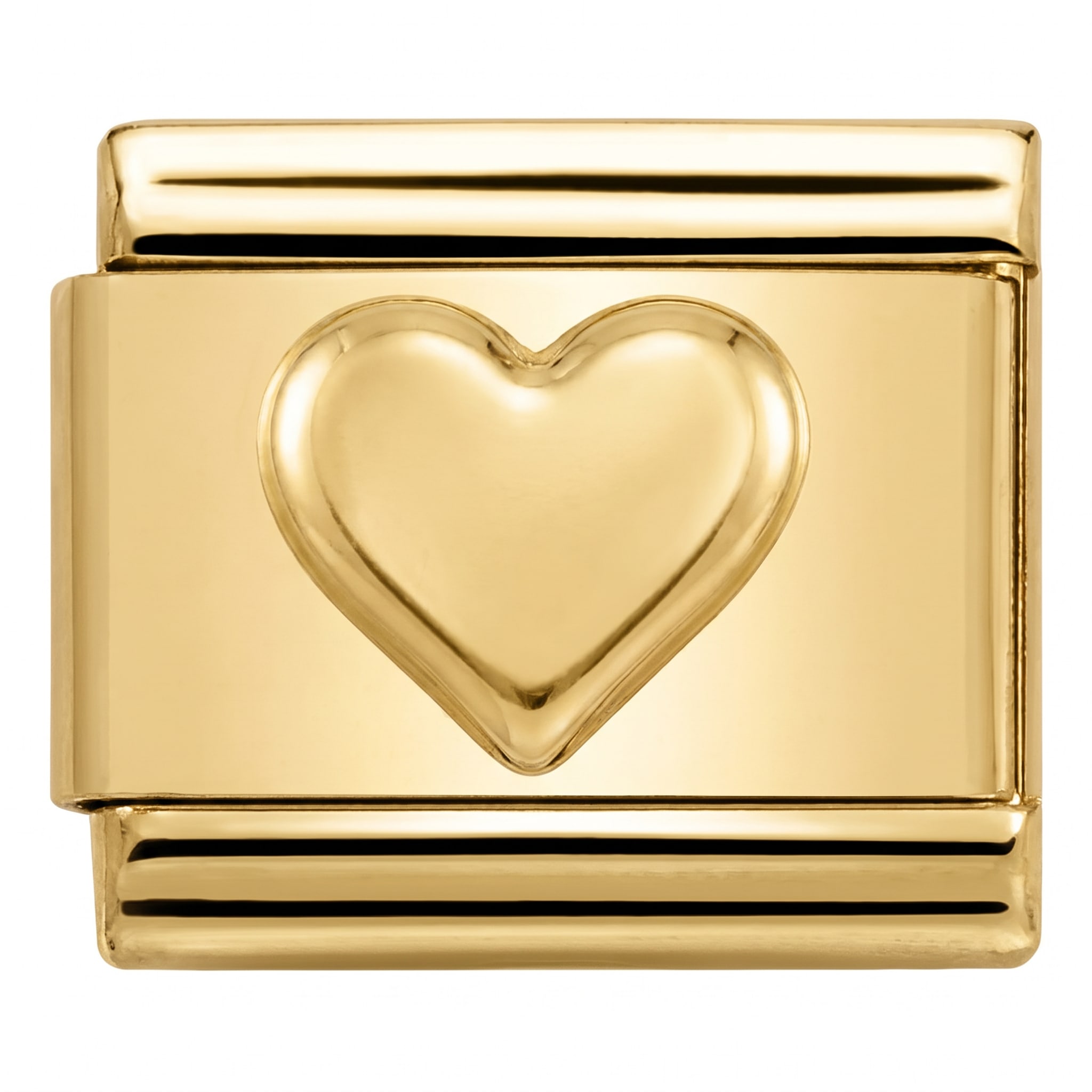 Charm Italiano Corazón Dorado