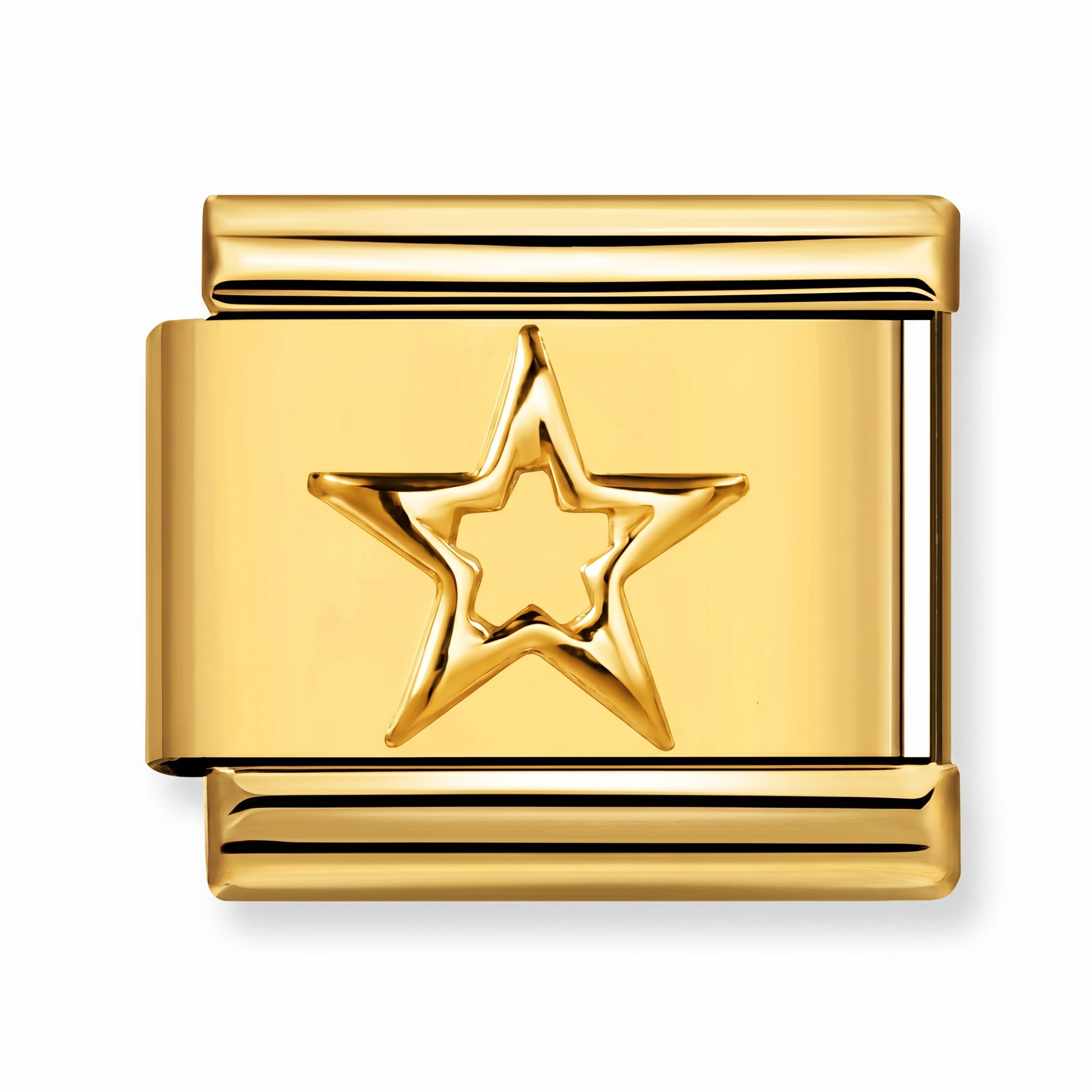 Charm Italiano Estrella Dorado