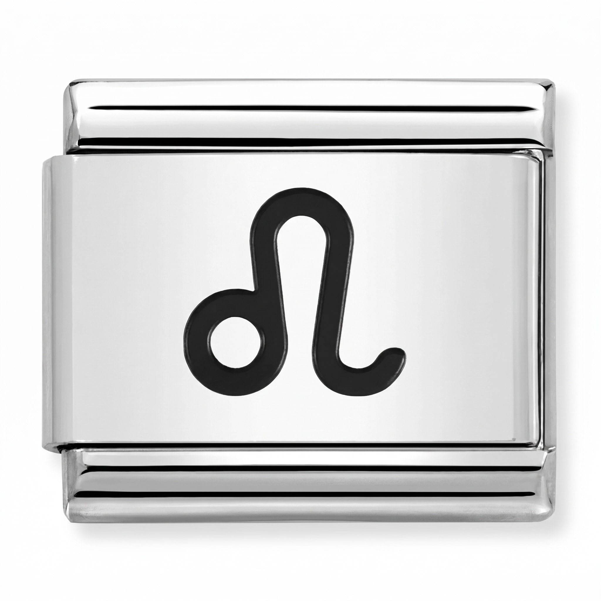 Charm Italiano Signo Leo Plateado