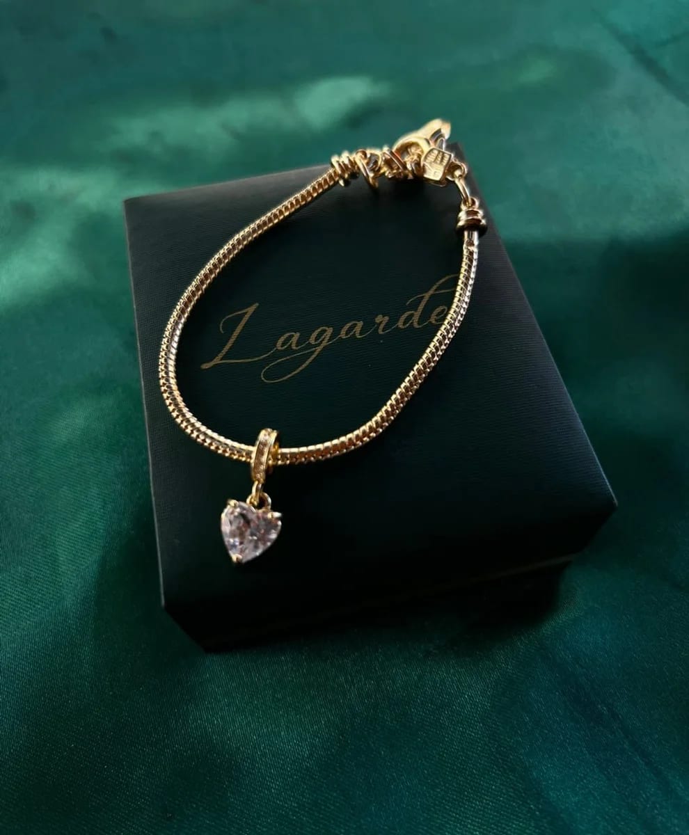 Pulsera Estilo Pandora en Chapa de Oro 18k — vista 2