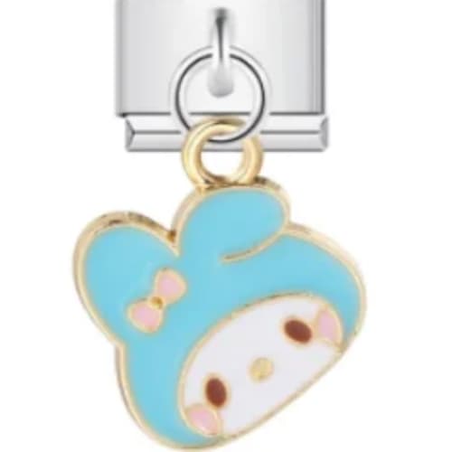 Charm Italiano My Melody Colgante Plateado
