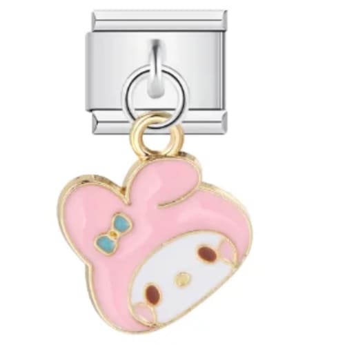 Charm Italiano My Melody Colgante Plateado