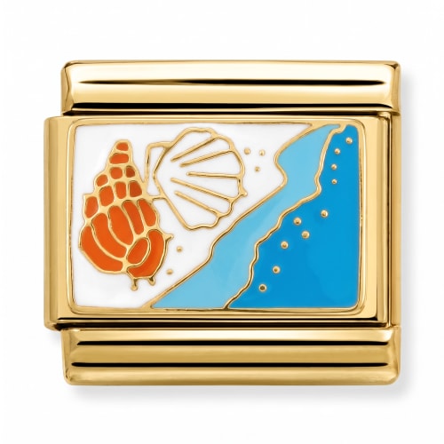 Charm Italiano Playa con Conchas Dorado