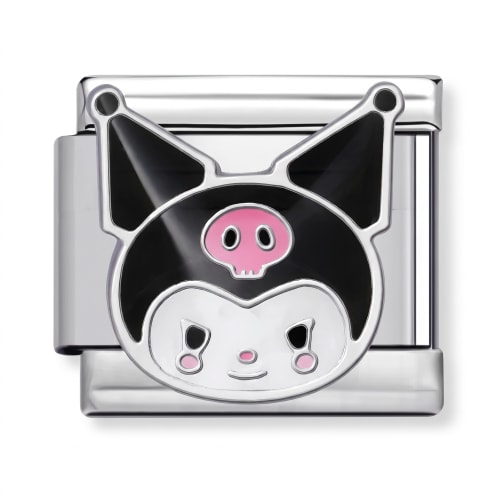 Charm Italiano Kuromi Plateado