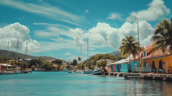 Jolly Harbour eSIM illustration