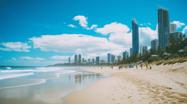 Gold Coast eSIM illustration
