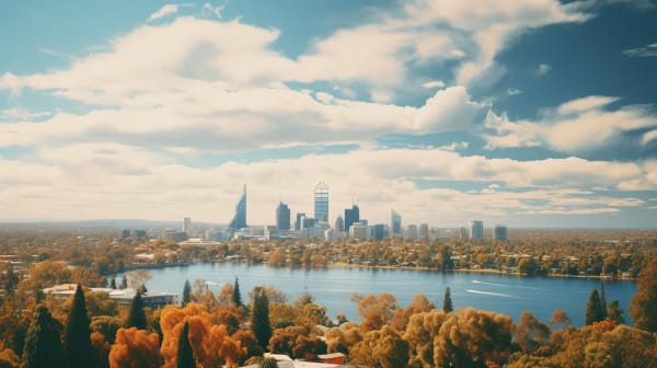 Perth eSIM illustration