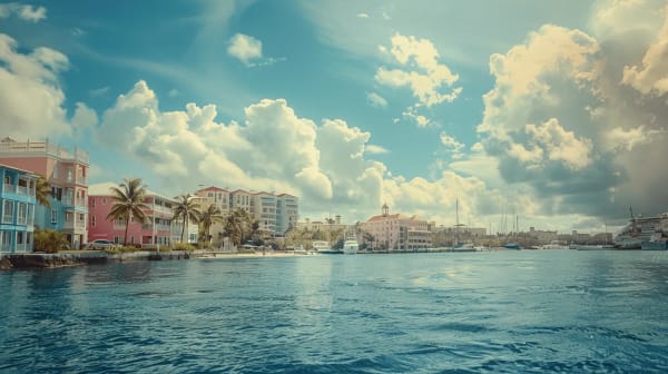 Nassau eSIM illustration