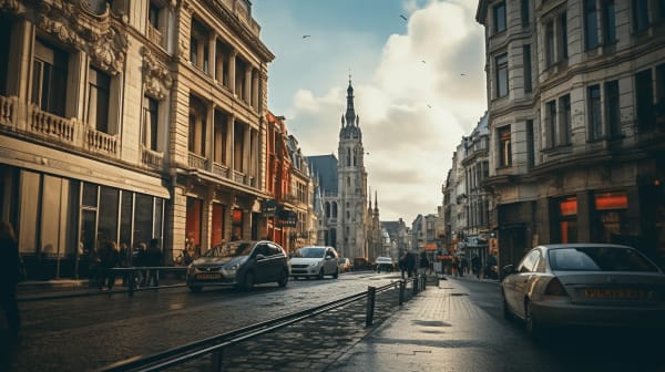 Brussels eSIM illustration