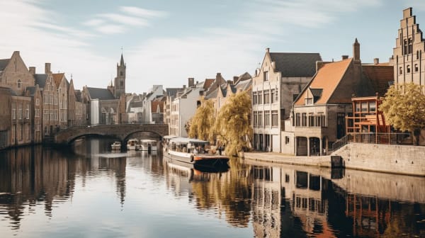 Ghent eSIM illustration