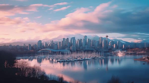 Vancouver eSIM illustration