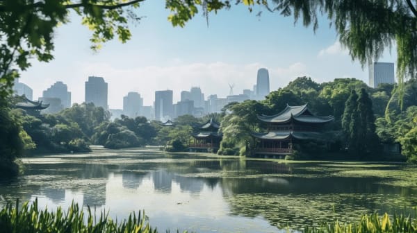 Chengdu eSIM illustration