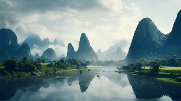 Guilin eSIM illustration