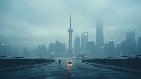 Shanghai eSIM illustration