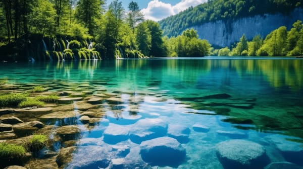 Plitvice Lakes National Park eSIM illustration