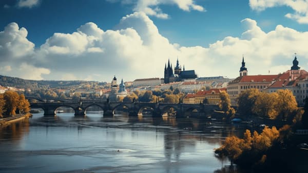 Prague eSIM illustration