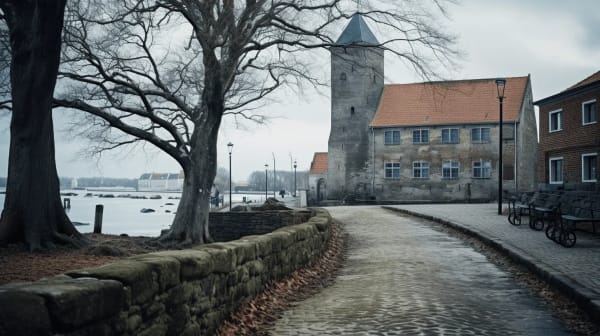 Aarhus eSIM illustration