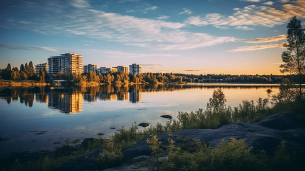 Espoo eSIM illustration