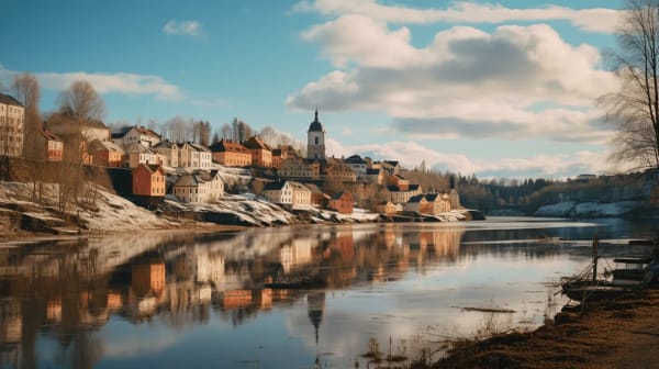 Porvoo eSIM illustration